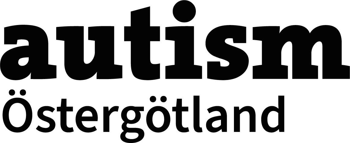 Logo Autism Östergötland Logo som består av svart text "autism Östergötland"