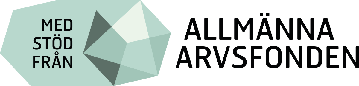 Med stöd från Allmänna Arvsfonden