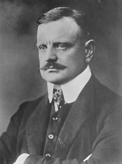 Porträtt av Jean Sibelius